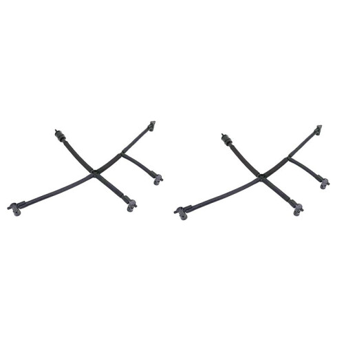 2X 03L130235AJ for Multivan 2003-2018 Transporter 2003-2018 Fuel Return  Hose Pipe Injector Hose Leak