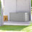 280L Waterproof Garden Storage Box Grey 1