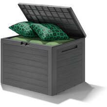 190L Waterproof Garden Storage Box Grey