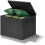 190L Waterproof Garden Storage Box Anthracite 1