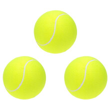 3 XPièces 9.5 Pouce Balle de Tennis Geante pour Les Enfants Adultes Fun Fun