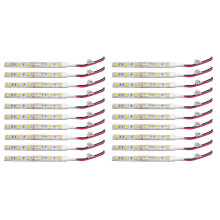 20Pcs 10Cm Waterproof White 5050 Led Strip Lights 12V Caravan Boat Car