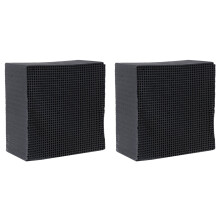 2X Activated Carbon Filter Eco-Aquarium Water Purifier Honeycomb Ultra Strong Filtration & Absorption Filter A