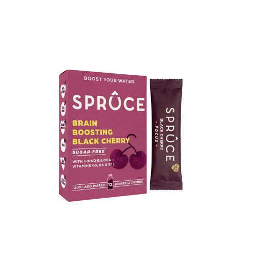 Spruce Water Black Cherry 12 Pack