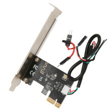 Wireless PCIE Power Reset Switch Card for Desktop PC, 20m Bluetooth Control