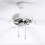 3X Ceiling Fan Pull Chain Fan Extension Chain Fan Chain Pulls Decorative 12 Inch Ceiling Fan Chain Extender Ornament D 2