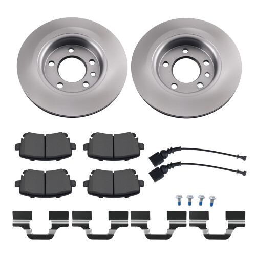 Discos Freno Traseros + Pastillas for VW Multivan T5 2003-2015