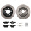 Tarcze hamulcowe Klocki hamulcowe Tylne Do BMW 1 E81 E87 3 E90 E91 E92 E93 34216792227 1