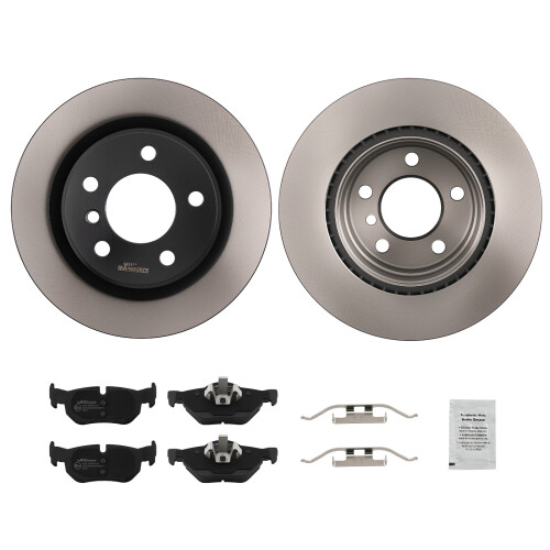 Tarcze hamulcowe Klocki hamulcowe Tylne Do BMW 1 E81 E87 3 E90 E91 E92 E93 34216792227