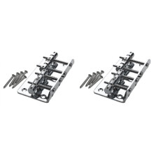 2X Vintage Bass Bridge Assembly för Vintage Jazzbas och Precisionsbas