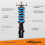 Performance Coilovers for Subaru Forester SF AWD 1998-2002 Adjustable Height 11