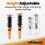 Front & Rear Altura adjustable Coilover Amortiguador para BMW E90 E91 Serie 3 8
