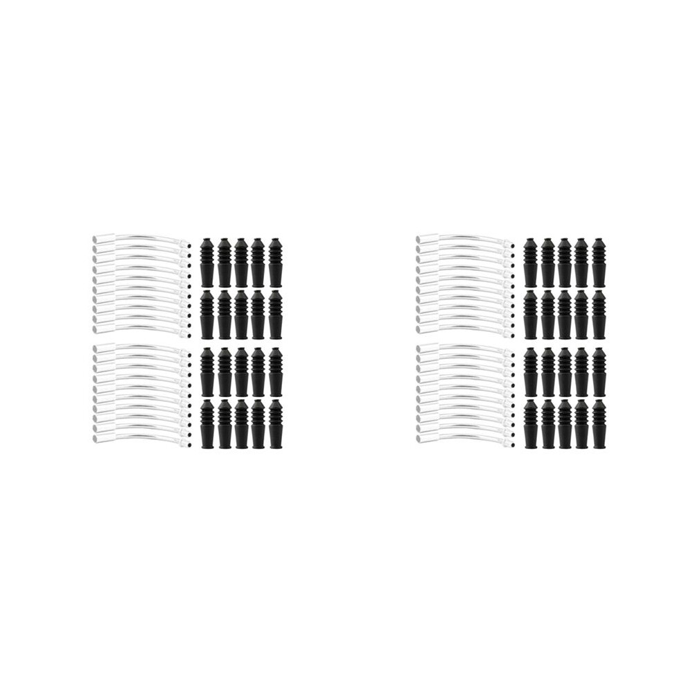 2Set Mountain Bike V Brake Noodles Rubber Boots Cable Guide Bend Tube Pipe Sleeves Protector Hose Brake 6032211566093