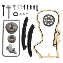 Zestaw łańcuchów rozrządu do AUDI A1 A3 VW GOLF V PASSAT B6 1.4 TSI 1.6 FSI 03C103825A
