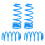 Lowering Springs for Citroën Berlingo II Multispace (B9) 2008-2024 1.6 3