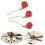 6Pcs Ceiling Fan  3 Speed 4 Wire ZE-268S1 Fan Pull Chain  Replacement Speed Control  Chandelier 3