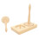Double Yarn Ball Holder Beech Wood, 606g 1