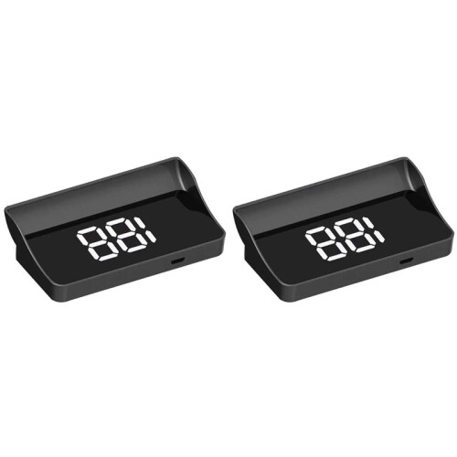 2X V9 - Display HUD Speedometer Display Windshield Projector KMH/MPH Automotive General Electronic Accessories A