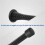 24 Pack Black Spring Door Stops, Flexible Spring  with Low Mounted Black Rubber Bumper Tips 4