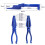 2X Nail Clamp Nailing Assistant Nailing Clamp Hammer Protector Nail Fixing Tool 3