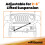Adjustable Track Bar 2"-6" Lift for Dodge Ram 2500 2003-2013 3500 2003-2012 6