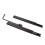 2X Single Lock Car  Slide Rail High Strength Adjustable  Slide Rail Assembly Kit for Loader Forklift Tractor B 3