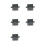 50PCS Push Button Battery Lock Hold for  UV-5R Walkie Talkie Accessories 1