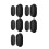 Lot de 15 Supports de Télécommande Magnétiques Muraux en Silicone pour Télécommande et Chargeur de Télécommande TV 2