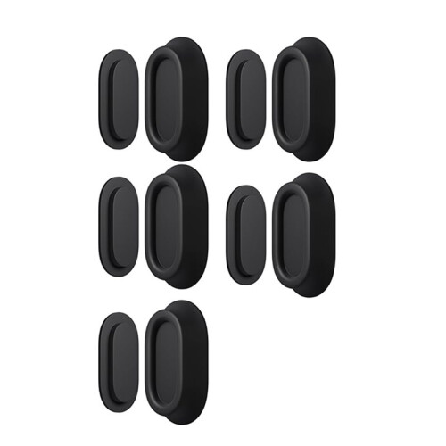 Lot de 15 Supports de Télécommande Magnétiques Muraux en Silicone pour Télécommande et Chargeur de Télécommande TV 2