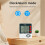 5X Kitchen Timer Digital Timer with Alarm Clock/Thermometer Function for Cooking Egg Timer Classroom Timer for Teacher 8