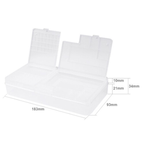 3X Parts Storage Box for IC Motheboard Parts Mobile Phone Openning Tools Repair Multi Function Storage Box 2