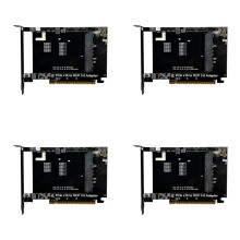 4X PCIe 4.0 X16 to Gen-Z 4C+/SFF-TA-1002 Adapter Card Support OCP NIC 3.0 External Chassis PCIe X16 Expansion Card