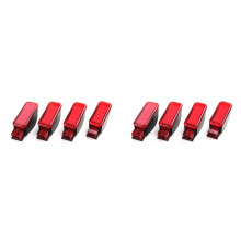 8 Stück Auto Halogen Türverkleidung Warnleuchten Lampe für  A3 A4 S4 A5 A6 A7 A8 Q3 Q5 TT R8 RS3 RS4 8KD947411 8KD947415C