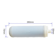 2X 10 Inch Socket Type UF Holle Vezel Ultrafiltratie Membranen Filter 0,01 Micrometer Hoge Stroom Membraan UF Droog