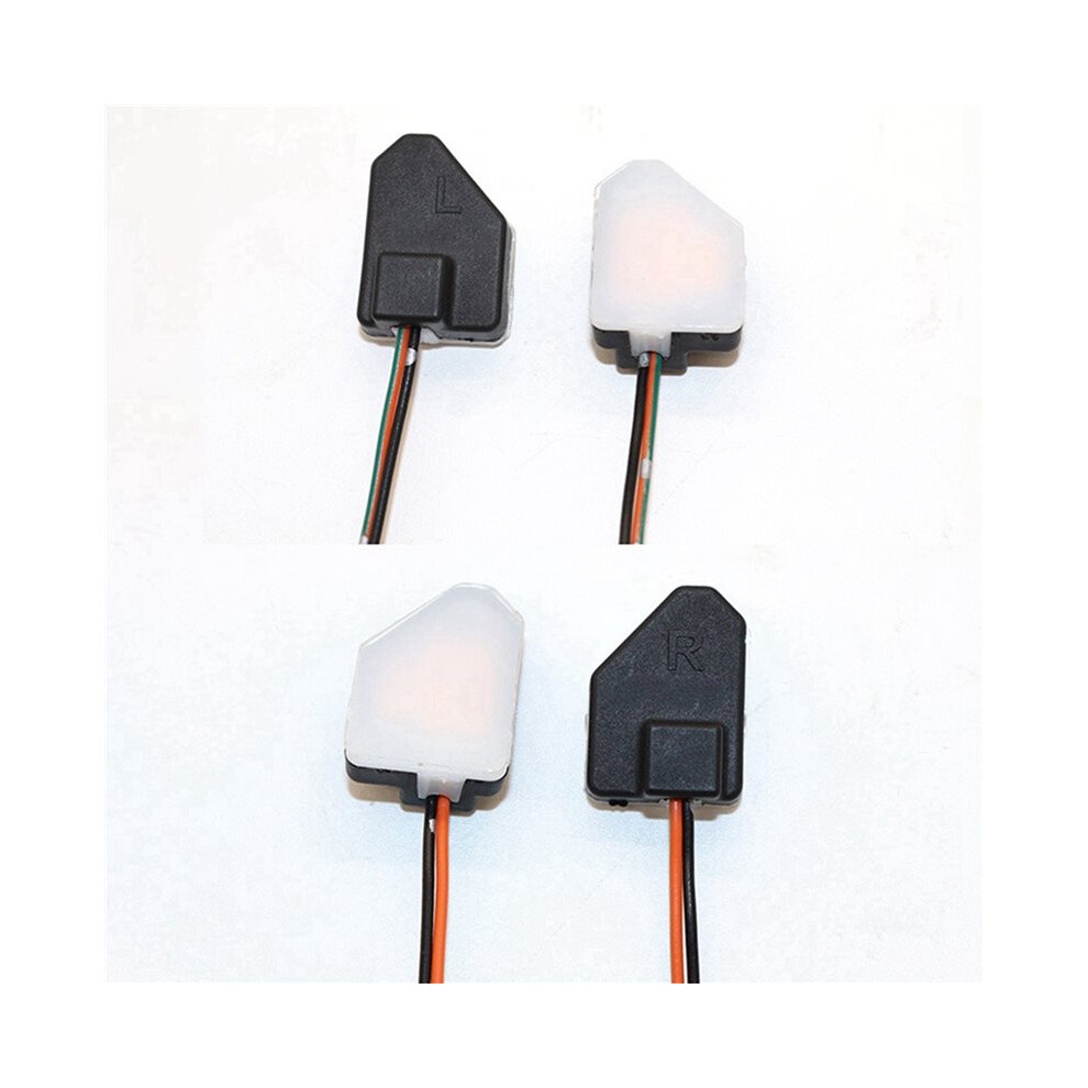 2 Pair Blind Spot Monitor Detection Distance Assist Lamp For Bsd Bsa Bsm Car Side Mirrors Red/Light 6032837143197