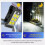 2X Solar Charging Garden Clamp Light Solar Motion Sensor Light Balcony Yard Wall Waterproof Sensor Light 7