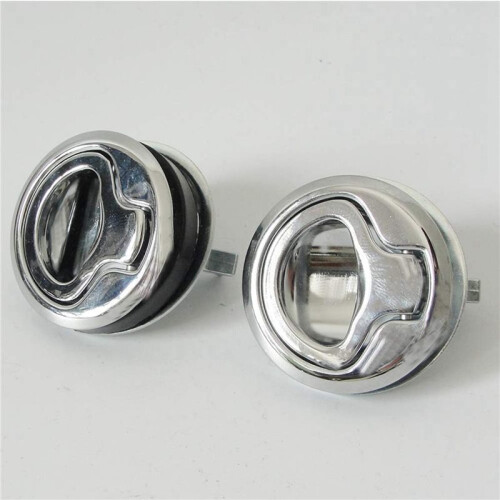 12PCS Flush Pull  Handle Lift  for Boat Deck Door Locker Hatch Cabinet Hardware Marine Hatch  Lock 2