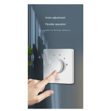 2X 50 Volumeregeling 50W Volumeregeling Professionele Veiligheid 5 Versnellingen Afstemknop Volumeregelaar voor Thuisluidsprekers Wit
