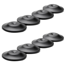 8PCS Amplifier Speaker Feet Spikes Pads Replacement Speakers Amplifier Recorder Feet Pad Black