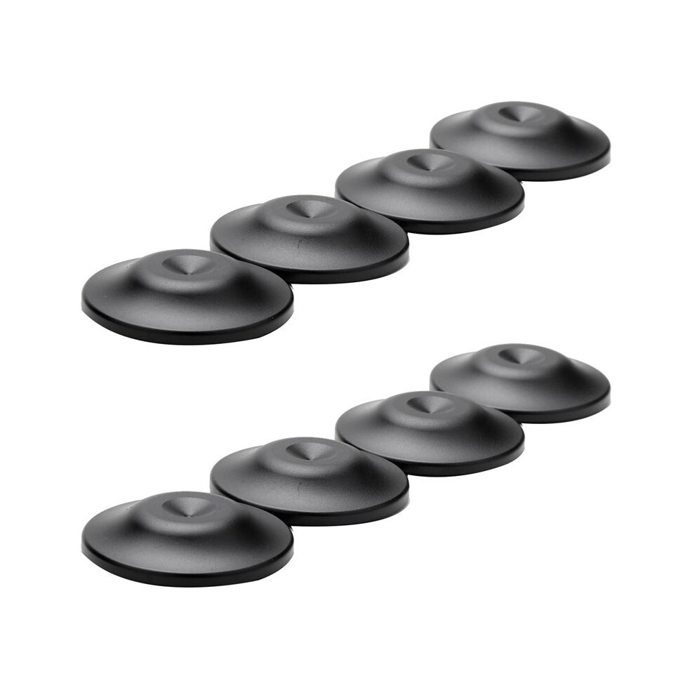 8Pcs Amplifier Speaker Feet Spikes Pads Replacement Speakers Amplifier Recorder Feet Pad Black 4712451088488