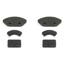 2X Front Bumper Sponge and Mount Plate K989-38 K989-56 for 284010 K969 K979 K989 K999 P929 1/28 RC Car Spare