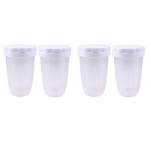 4 Pcs Icing Sugar Shaker Flour Shaker with Lid for Cocoa Shaker Cinnamon Powder Flour Spice Cake Baking Flour Sieve Tool