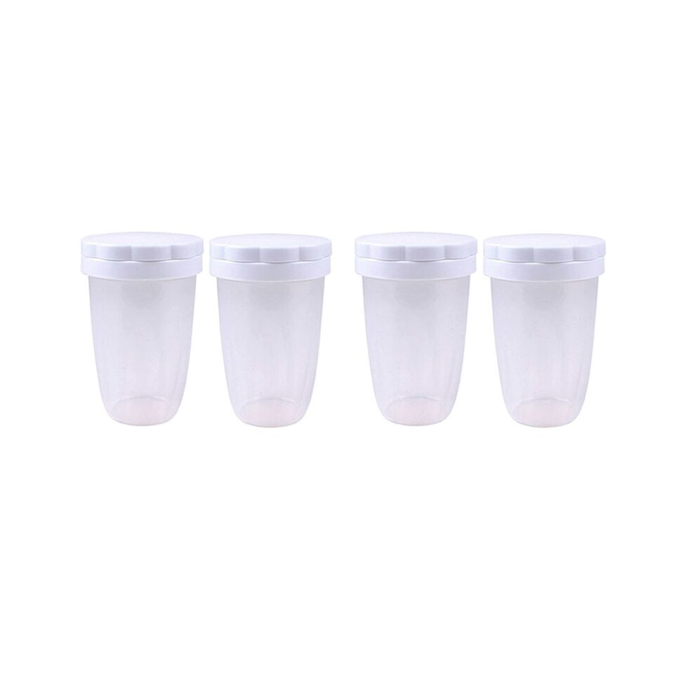 4 Pcs Icing Sugar Shaker Flour Shaker With Lid For Cocoa Shaker Cinnamon Powder Flour Spice Cake Baking Flour Sieve Tool 6032211512922
