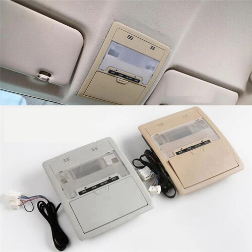 Grey Overhead Console Reading Map Lamp Assembly for  Land  LC200 200 2008-2020 Car Ceiling Dome Light 2