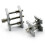 4 Set Metal Watch Movement Holder Fixed Base Multi Function for Watchmaker Watch Clamp Watches Repair Tools Accessories 4