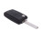 3X Flip Folding Remote Car Keyless Key Case Shell for  407 307 308 607 3 Buttons 4