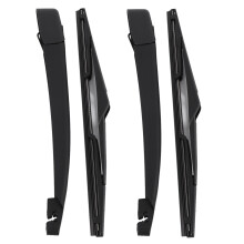2X Car Rear Windshield Windscreen Wiper Arm & Blade Set for Fiesta MK6 MK7 ST150 02-08