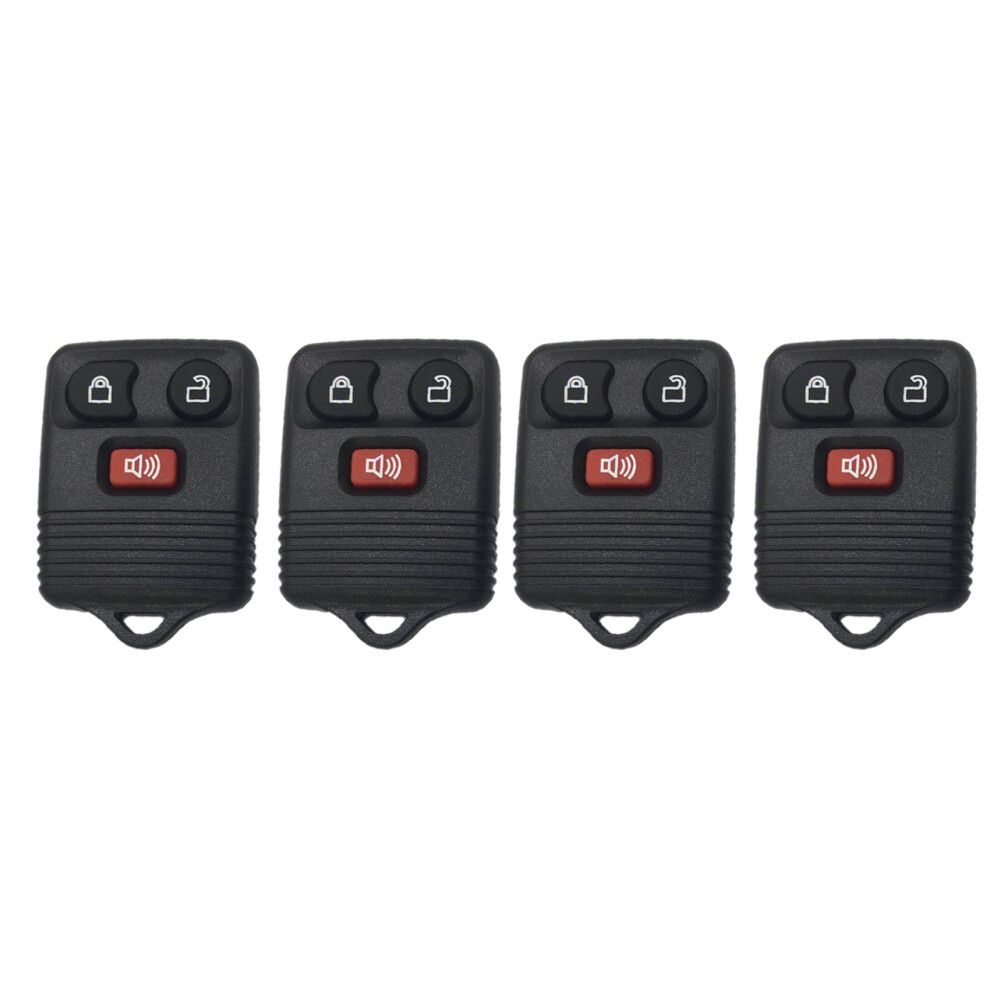 4Pcs 3 Keys Remote Car Key Fob Fit For F150 1999 2000 2001 2002 2003 2004 2005 2006 2007 6031581647142