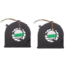 2X New CPU Cooling Fan Fit 4Pin for  Probook 4530S 4535S 4730S 6460B 6465B 8460P 646285-001 646284-00 Laptop  5V