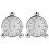 2X 60 Minutes Kitchen Mechanical Timer Cooking Reminders Alarm Clock for Kitchen Office Countdown Timer 1